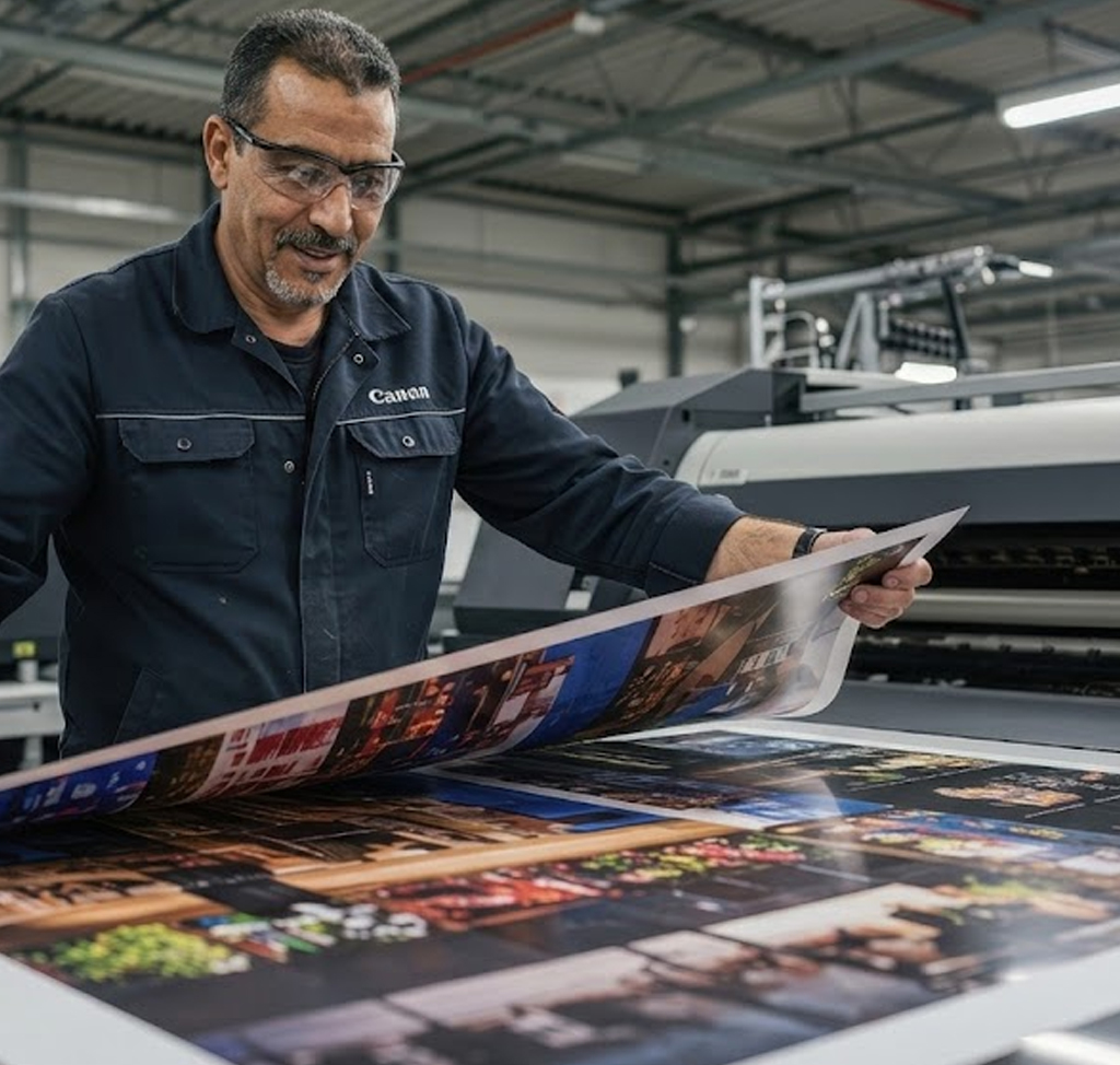 Technicien imprimerie Tanger - Contrôle qualité impression grand format
